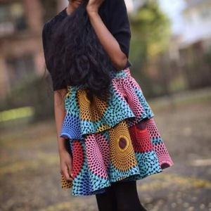 African skirt. Kids. Sz S